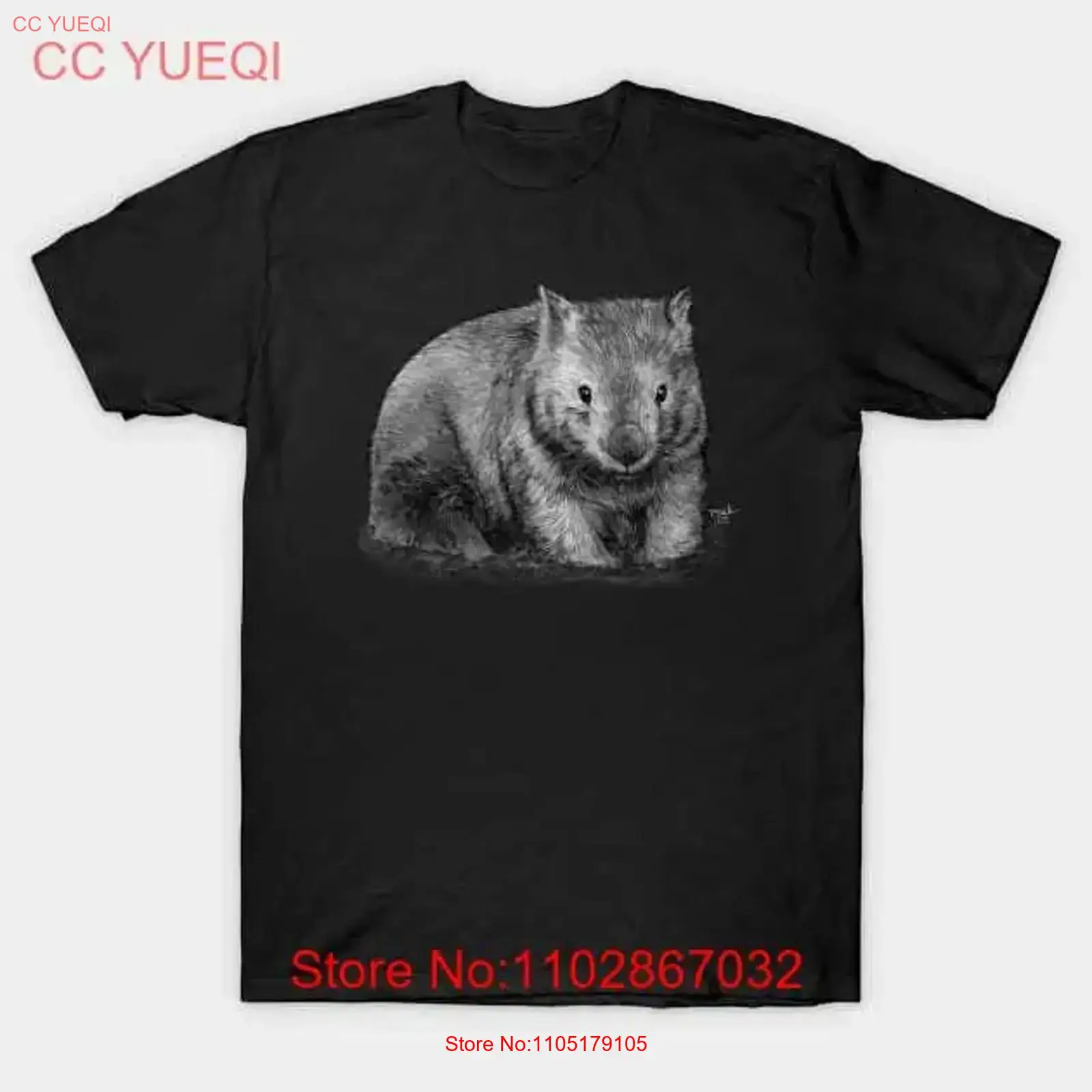Mens Fashion Australia - Kaos Wombat Buatan Australia S 5XL