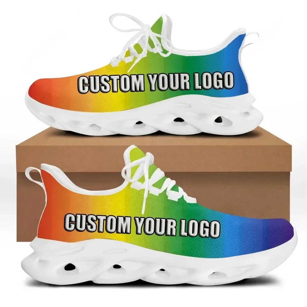 Mens Fashion Zapatos - Sepatu Tenis Fashion Desain Bendera Dominika