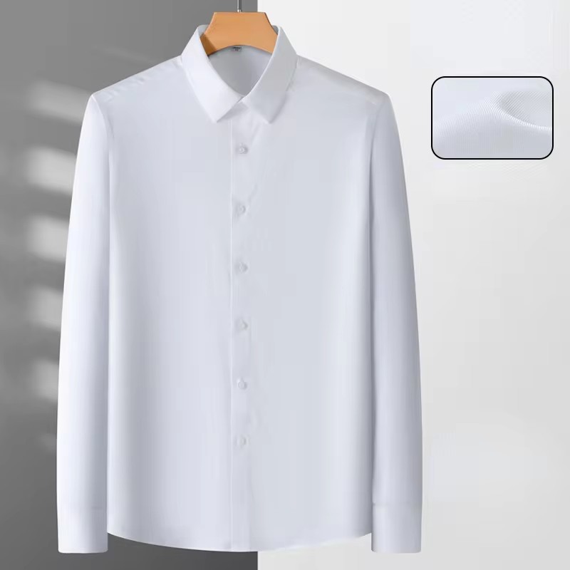 Dress Shirt Non-Iron - Kemeja Kerja Pria Anti Kusut Mikro