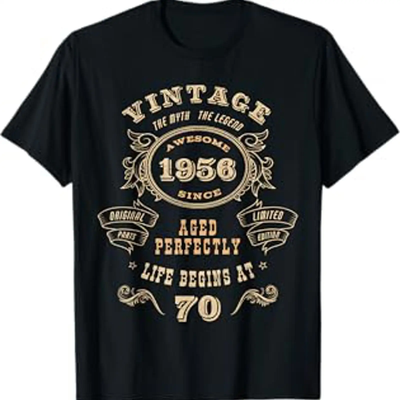 Men'S Fashion For 70 Year Old - Kaus Vintage 1956 untuk Pria Ulang