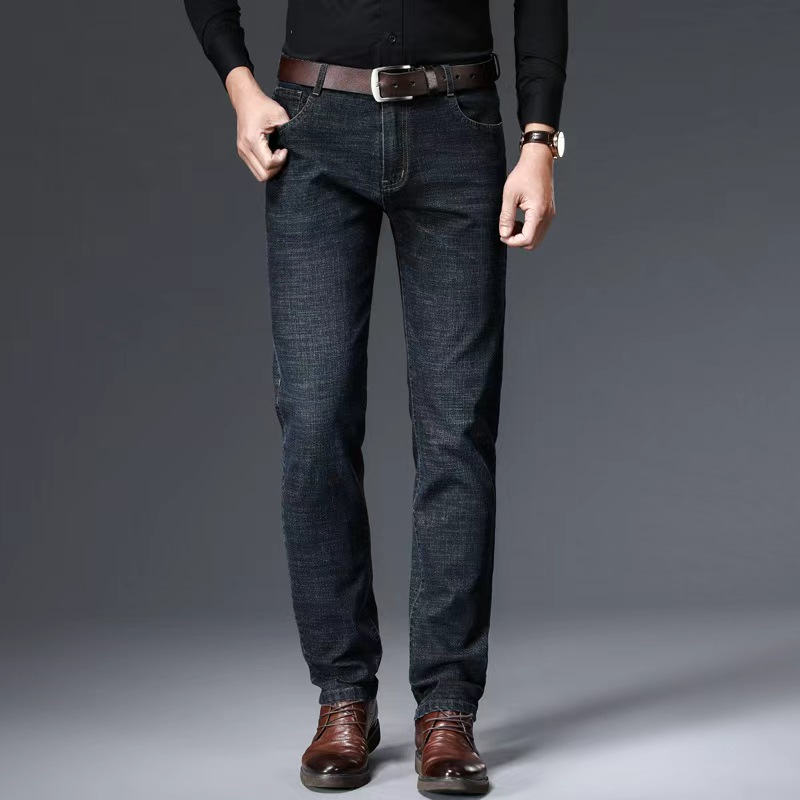 Men'S Fashion For 70 Year Old - Jeans Pria Bisnis Gaya Baru 2024