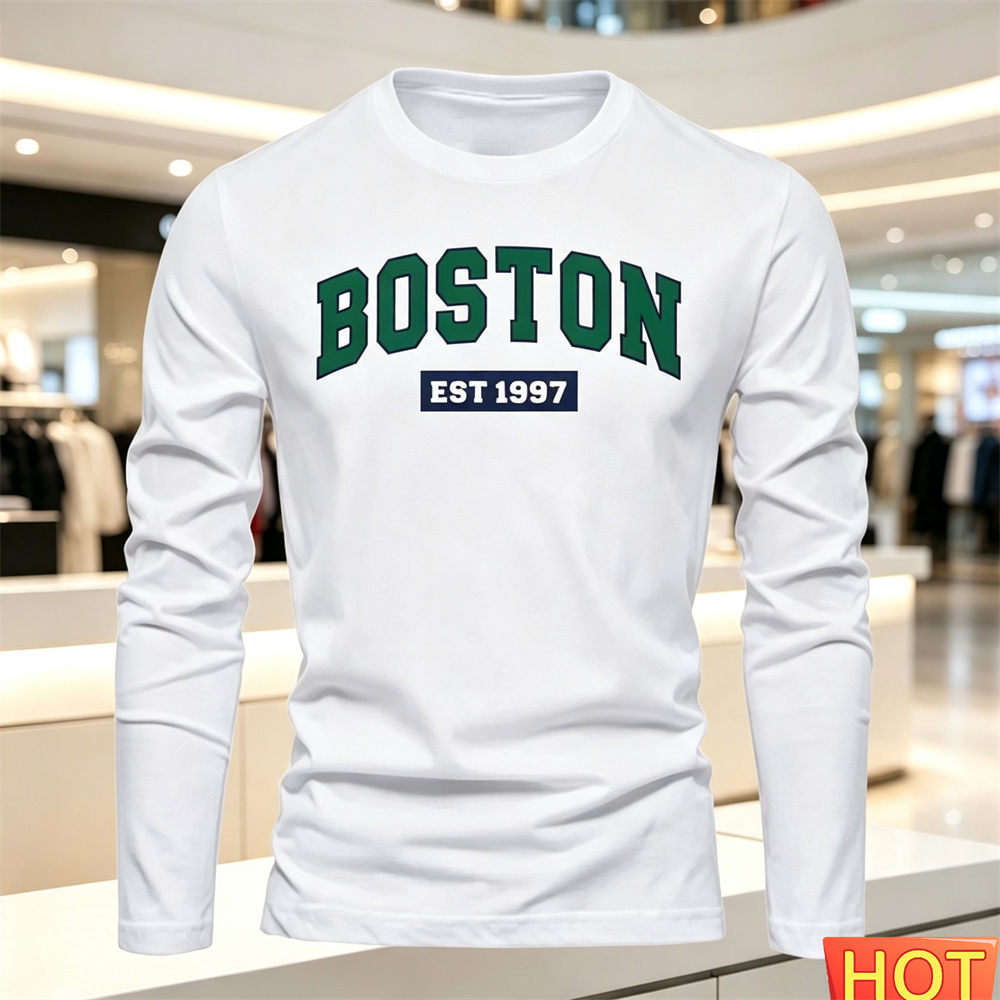 Men'S Fashion Trends 2025 - Kaos Lengan Panjang Pria Musim Gugur
