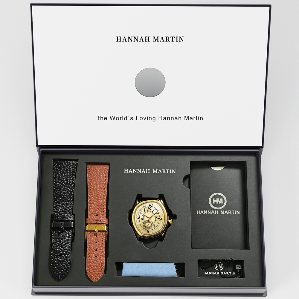 Mens Fashion Watch - HANNAH MARTIN Jam Tangan Pria Kelas