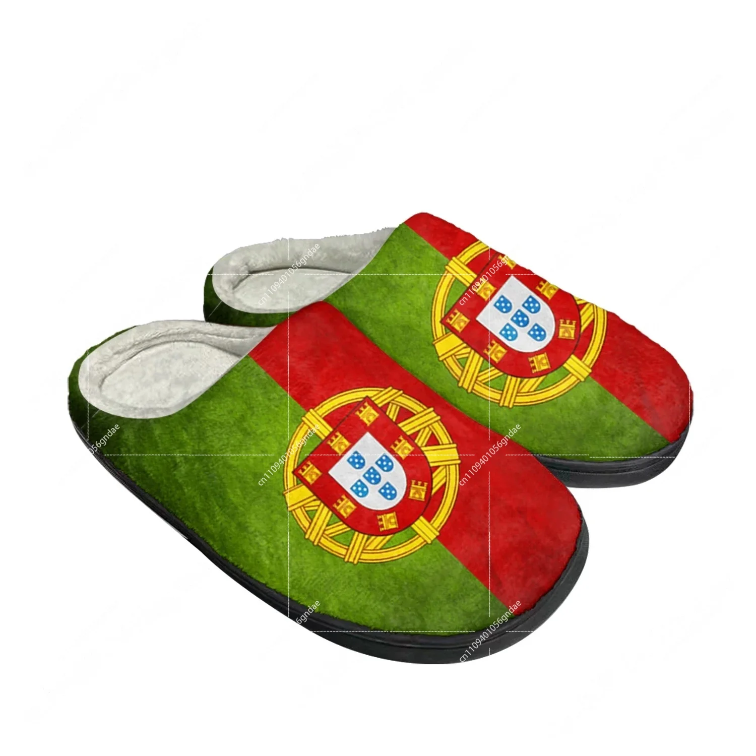 Men'S Fashion News - Sandal Rumah Katun Kustom Bendera Portugal,