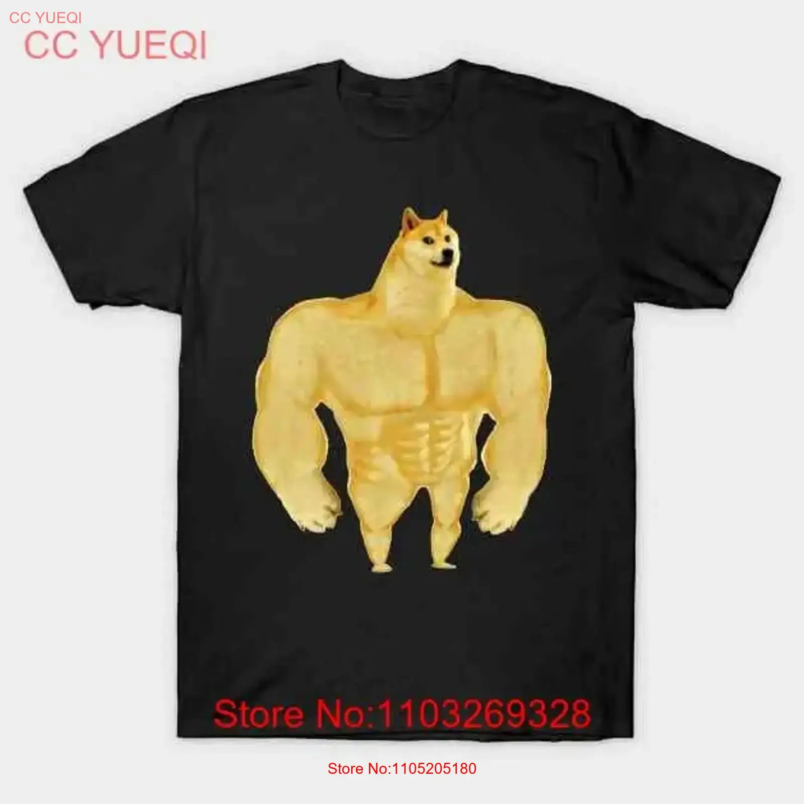Mens Fashion Australia - Kaos Swole Doge Buatan Australia S