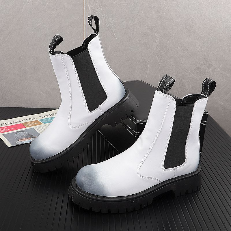 Men'S Fashion News - Sepatu Bot Kulit Asli Pria Mewah,