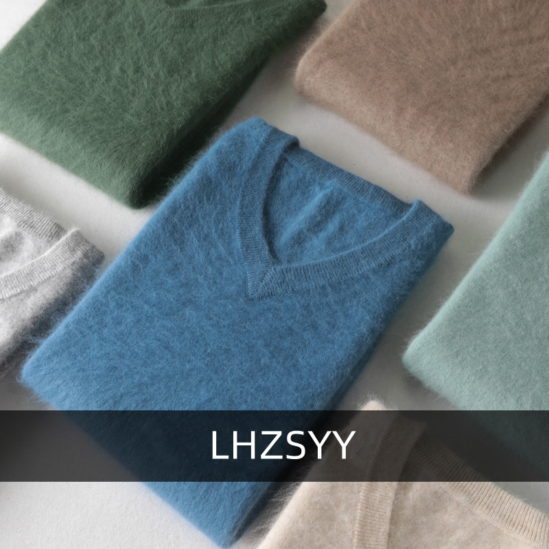 Knitted Cardigan Men - LHZSYY Sweter Ukuran Besar Kasmir Bulu