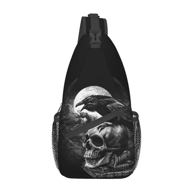 Mens Fashion Blog - Crow The Skeleton ransel selempang tengkorak