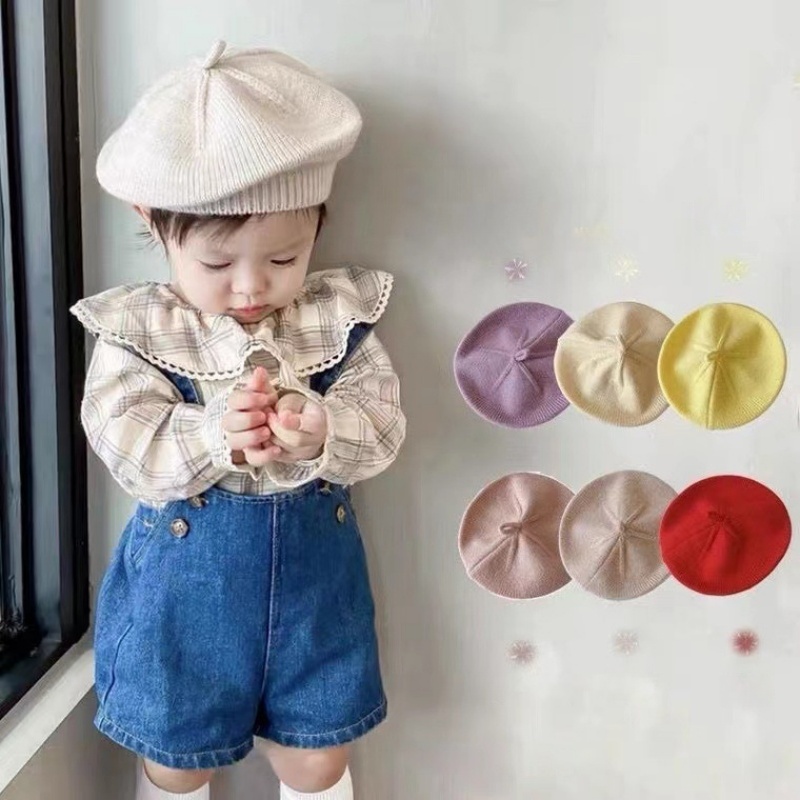Beanie Winter Hat - Topi Bayi Rajut Model Baru, Gaya