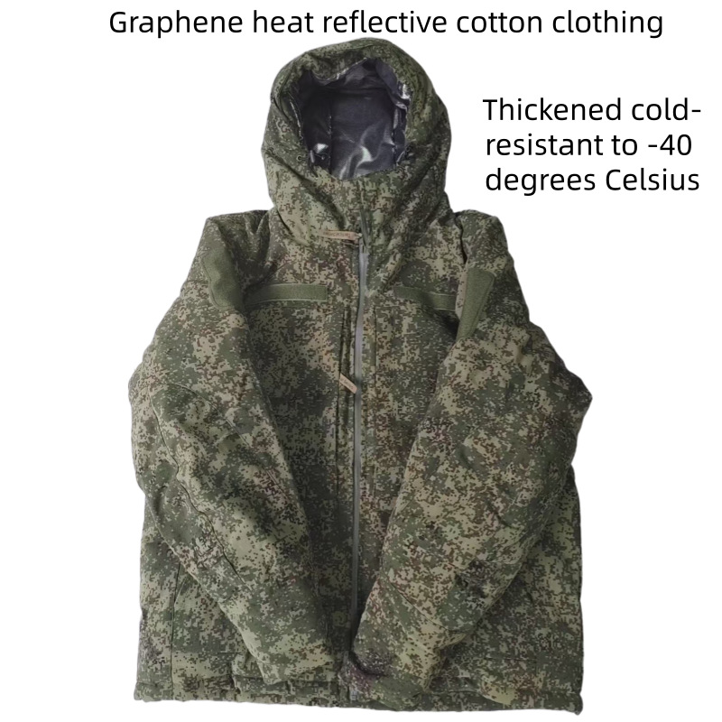 Mens Fashion Zip Up - Jaket Taktis Katun Rusia Tahan Angin