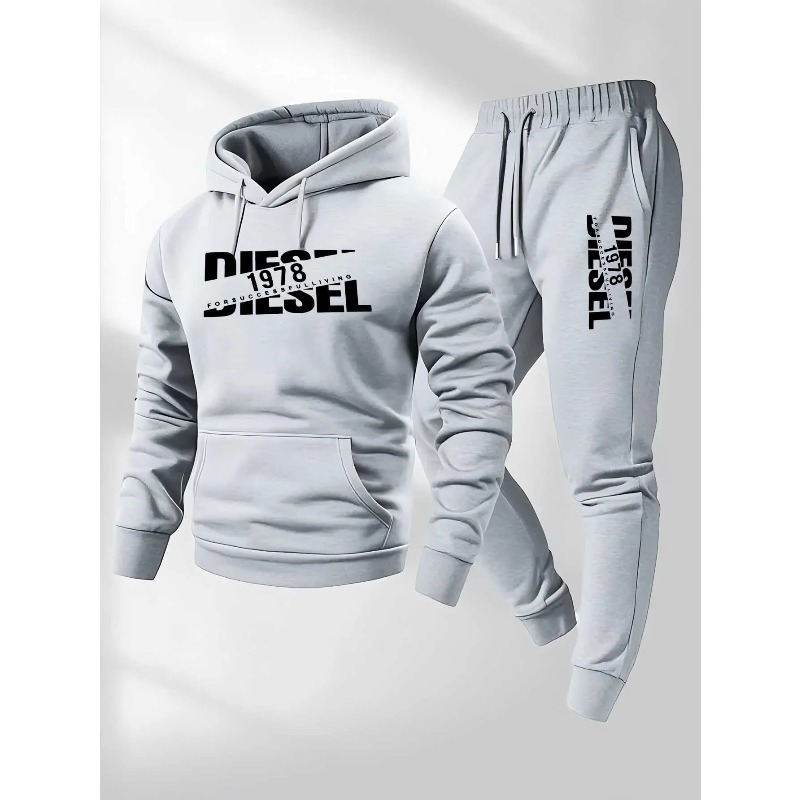 Mens Fashion Style - Sweater hoodie olahraga musim gugur dan