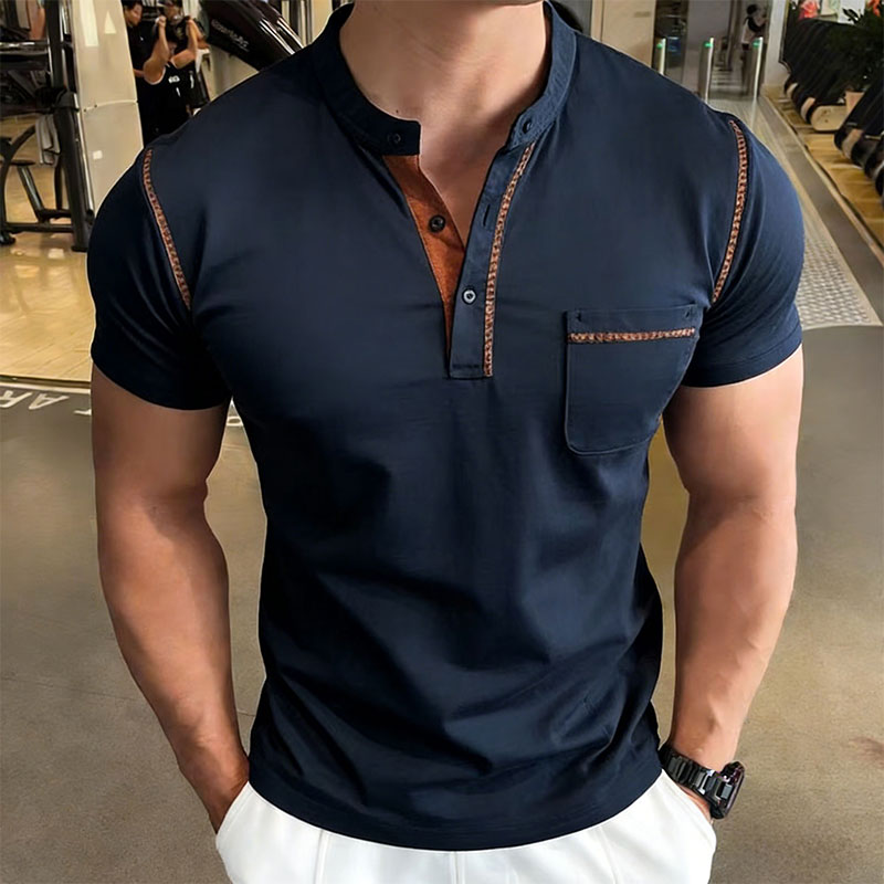Men'S Fashion Polo - Kaos Polo Golf Lengan Pendek Kerah