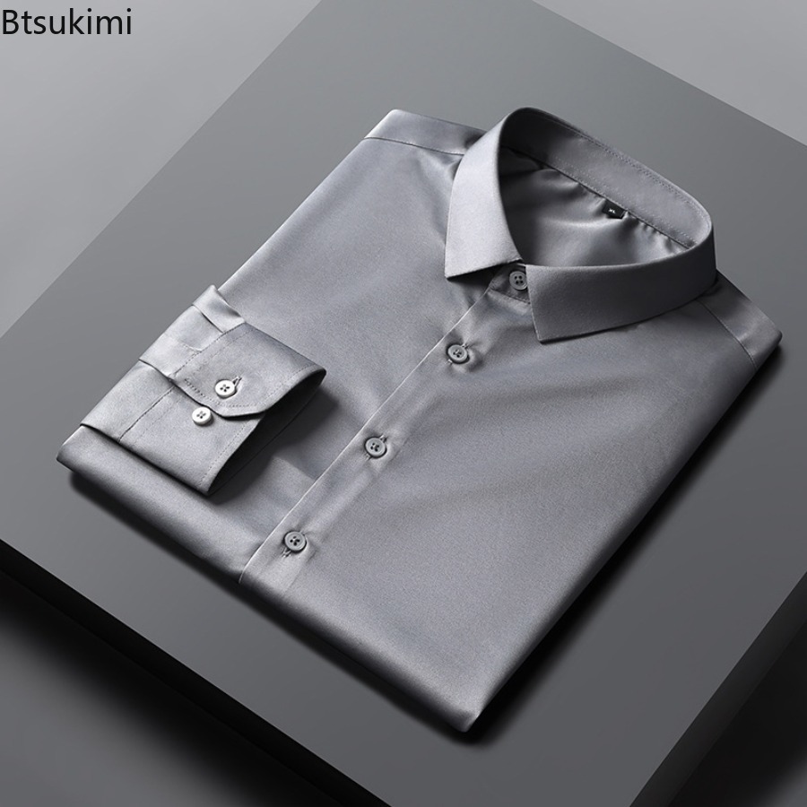 Dress Shirt Non-Iron - Kemeja Pria Anti Kusut Tanpa Setrika