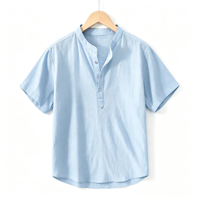 Kemeja Lengan Pendek Pria Musi - Linen Shirt Summer ulasan dan harga