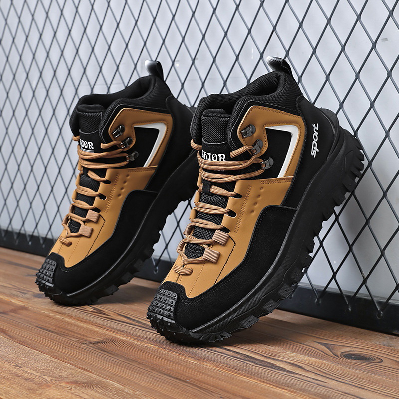 Sepatu Hiking Pria Lebar Anti  - Men Fashion Korean Style ulasan dan harga