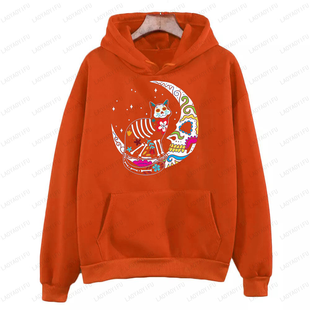 Skeleton Cat dan Skull Moon Da - Men'S Fashion For 70 Year Old ulasan dan harga