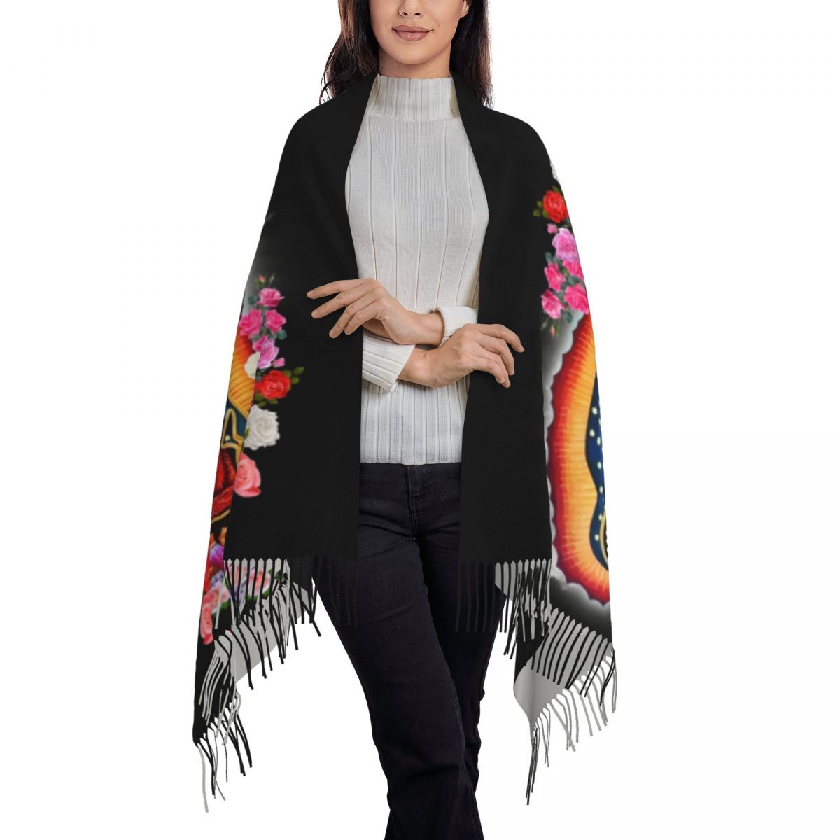Syal perawan Mary Of Guadalupe - Mens Fashion Mexico ulasan dan harga