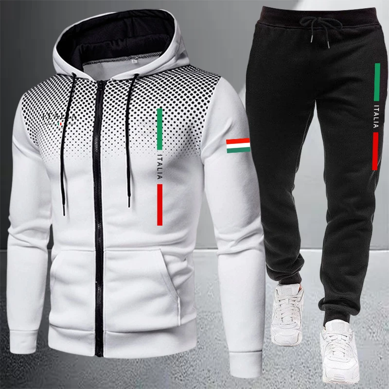 Setelan Olahraga Pria Jaket Ho - Mens Fashion Zip Up ulasan dan harga