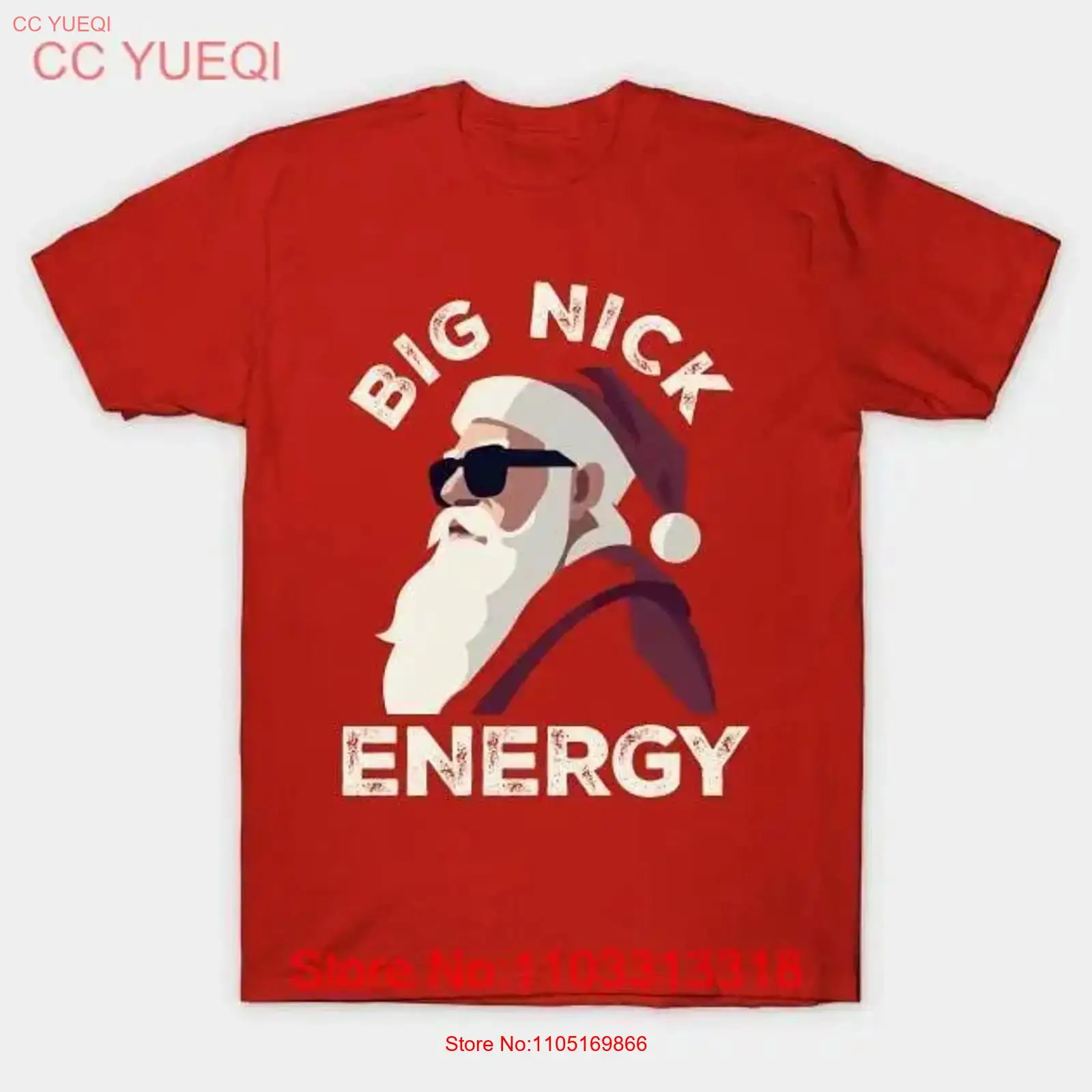 Kaos Santa Big Nick Energy Bua - Mens Fashion Australia ulasan dan harga