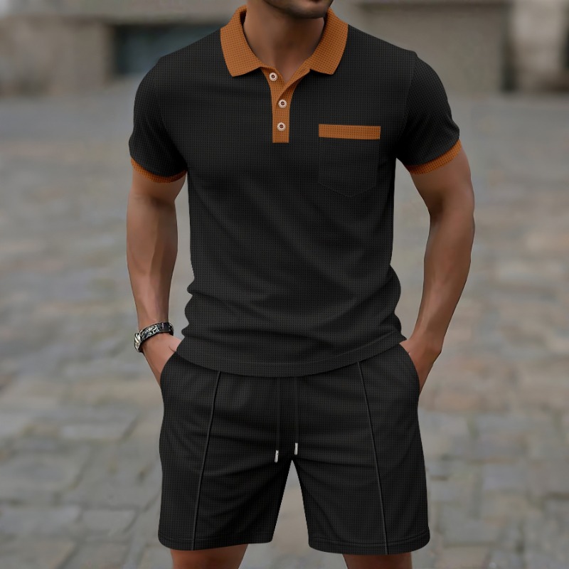 Set Fashion Kasual 2 Potong Te - Men'S Fashion Essentials ulasan dan harga