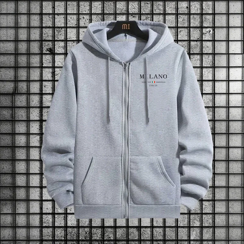 Setelan Olahraga Pria Musim Se - Mens Fashion Zip Up ulasan dan harga