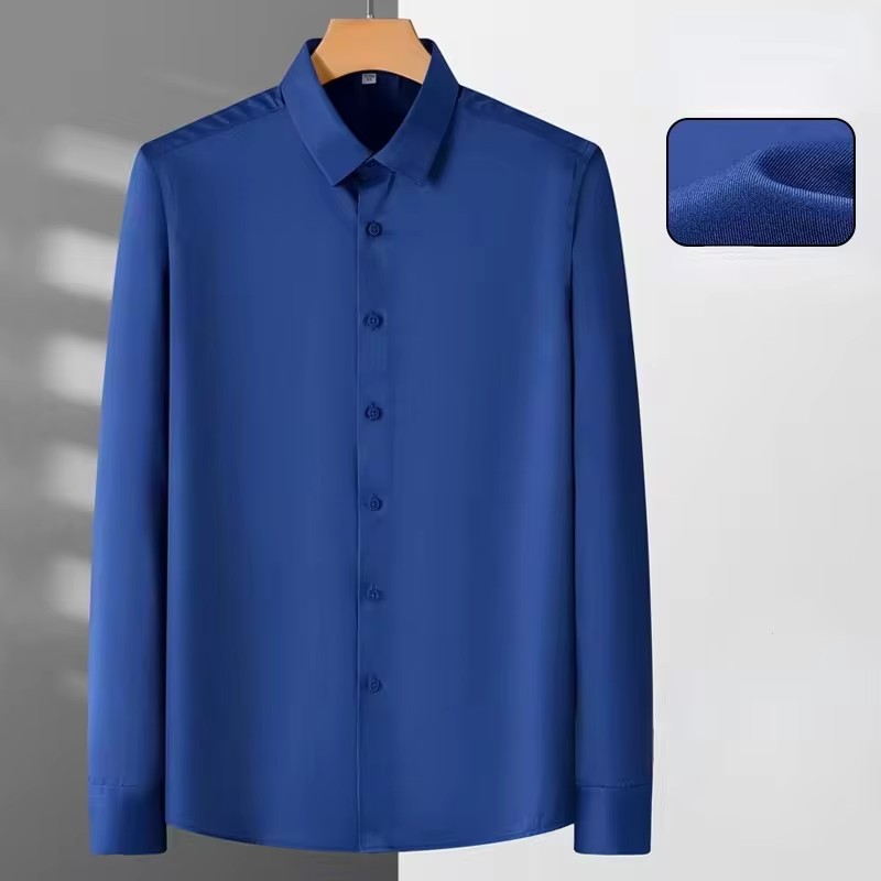 Kemeja Kerja Pria Anti Kusut M - Dress Shirt Non-Iron ulasan dan harga
