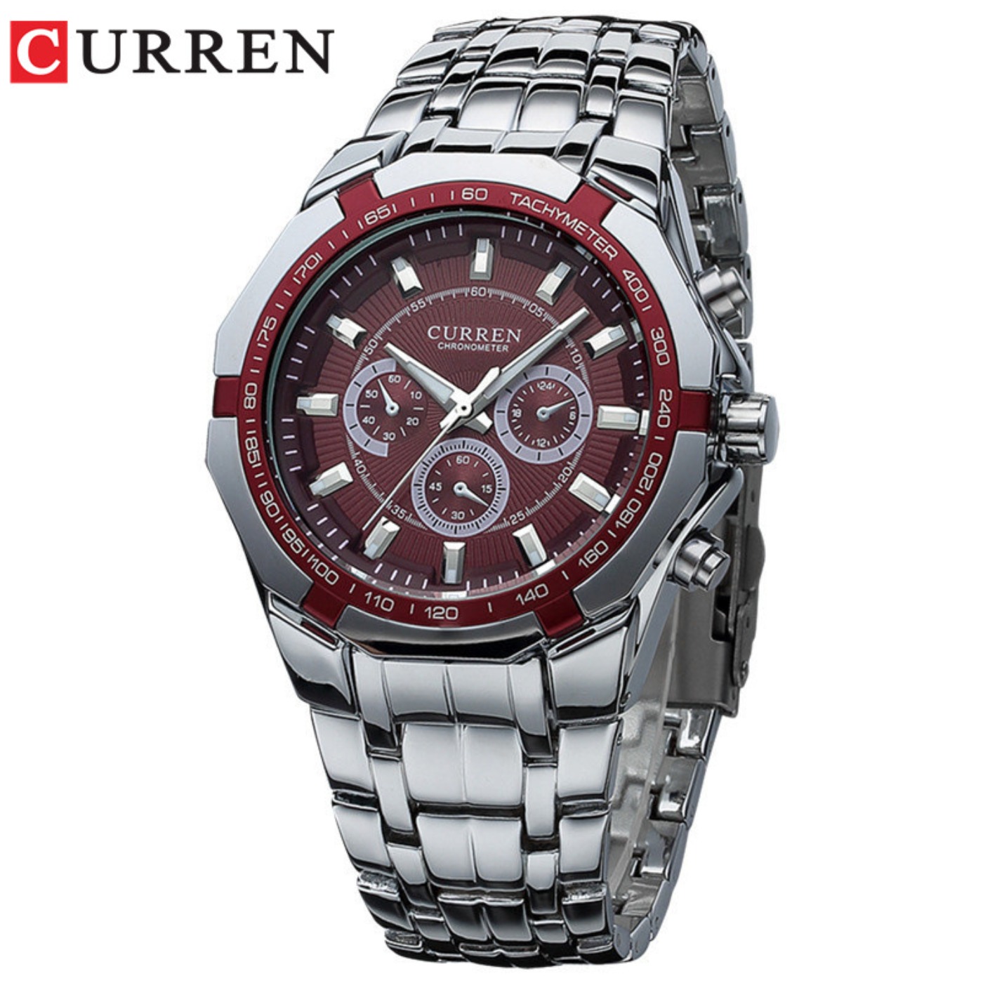CURREN Jam Tangan Pria Olahrag - Mens Fashion Blog ulasan dan harga