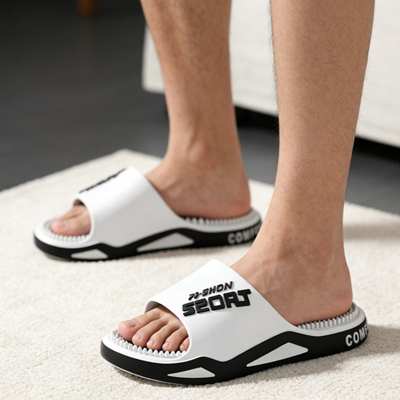 Sandal Pria Baru Sandal Pijat  - Men'S Fashion News ulasan dan harga