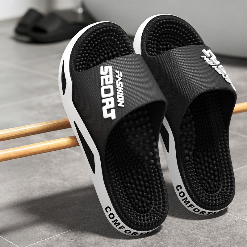 Sandal Pria Baru Sandal Pijat  - Men'S Fashion News ulasan dan harga