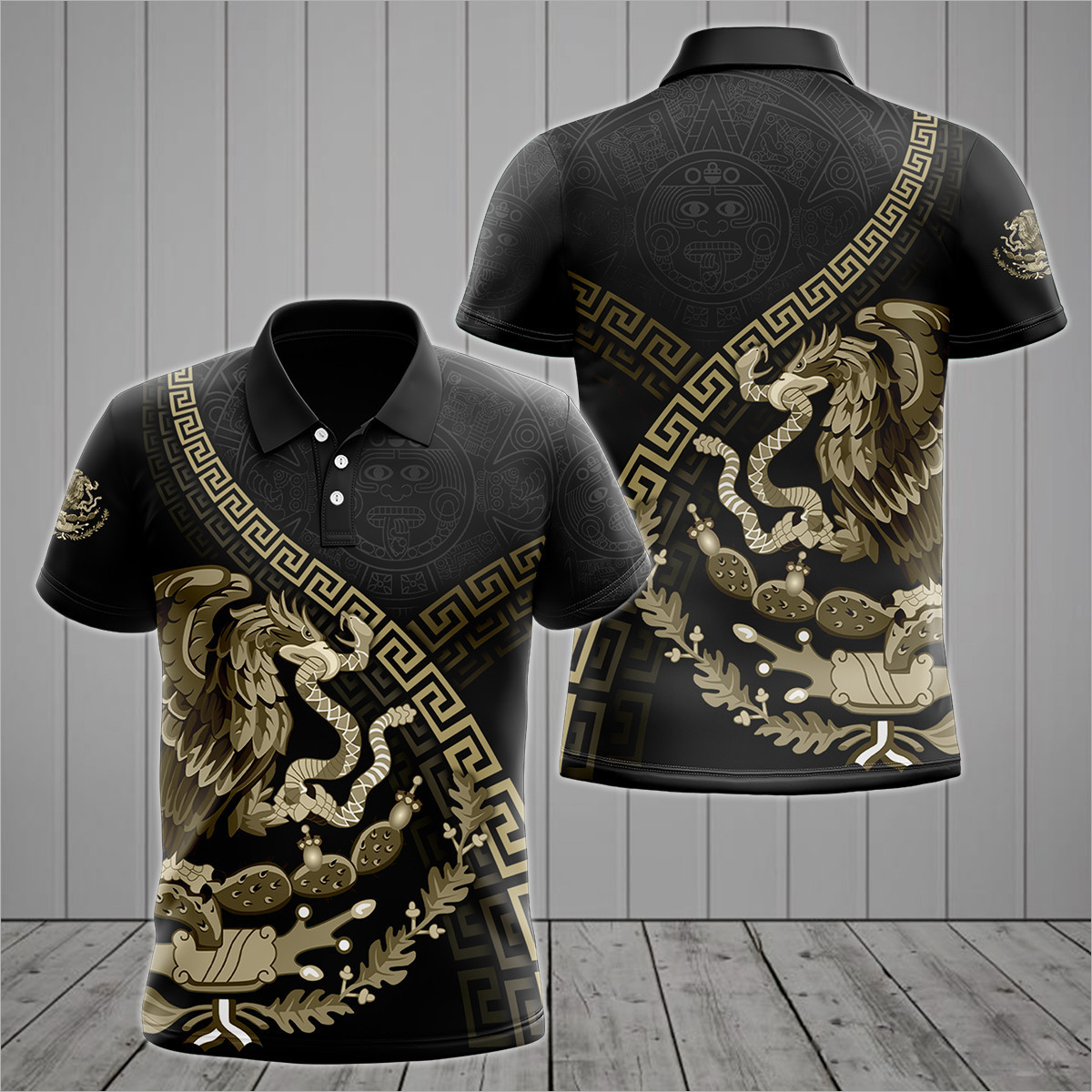 Meksiko Aztec Lambang & Tengko - Mens Fashion Mexico ulasan dan harga
