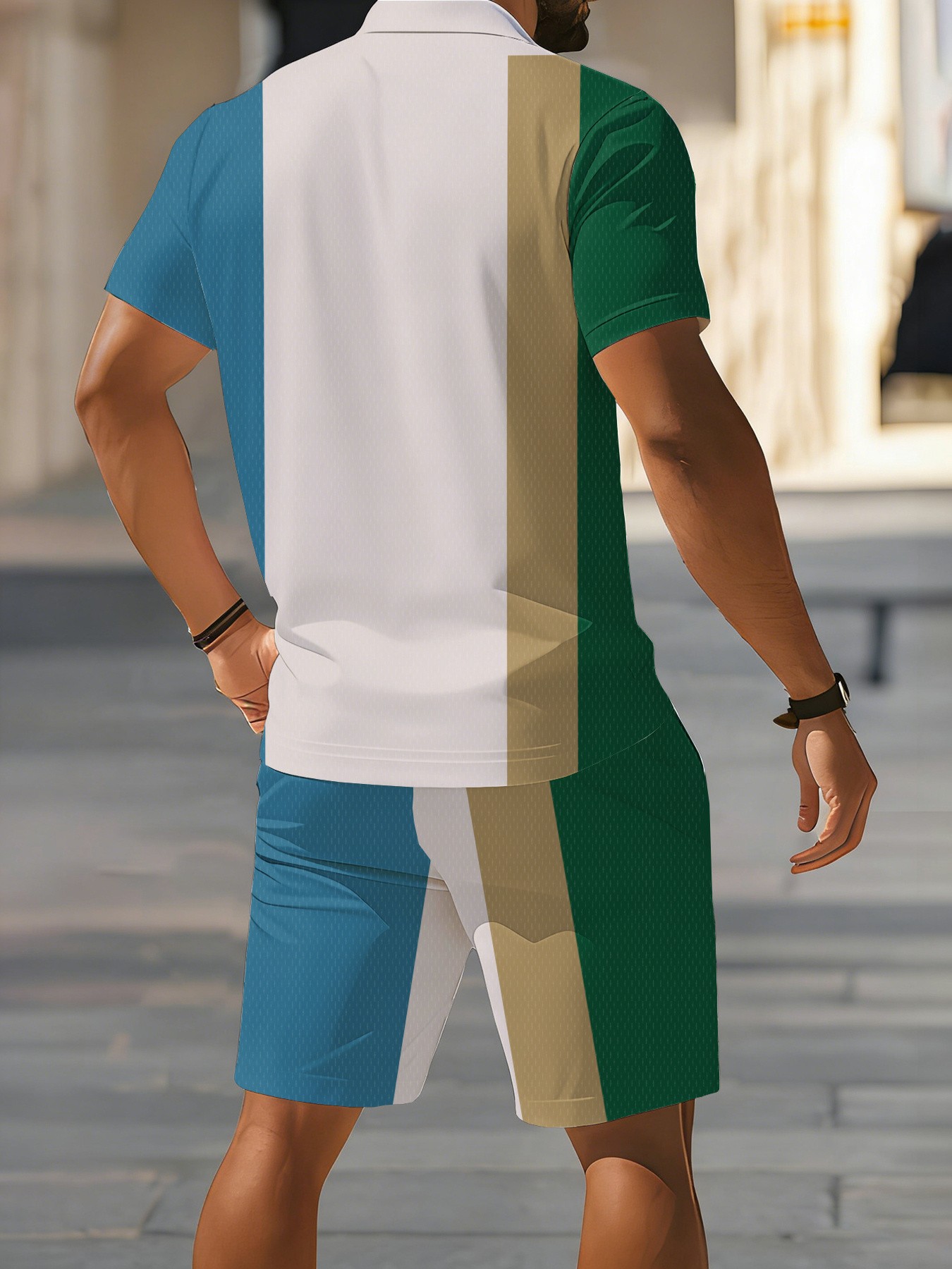 Set Kaos Polo Pria Musim Panas - Men'S Fashion Polo ulasan dan harga