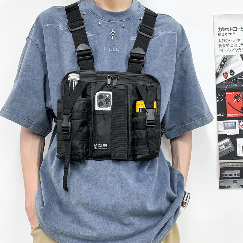 Tas Dada Pria Pakaian Jalanan  - Tactical Vest Men ulasan dan harga
