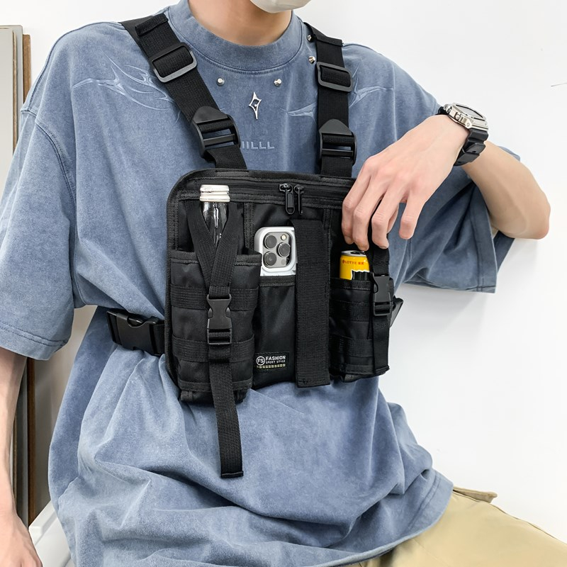 Tas Dada Pria Pakaian Jalanan  - Tactical Vest Men ulasan dan harga