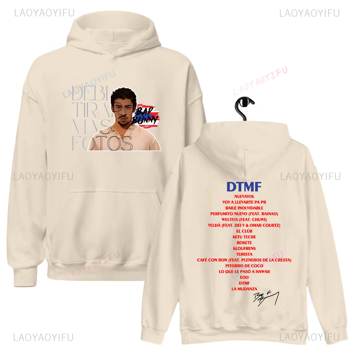 Bad Bunny Album DTMF Print Pul - Men'S Fashion For 70 Year Old ulasan dan harga