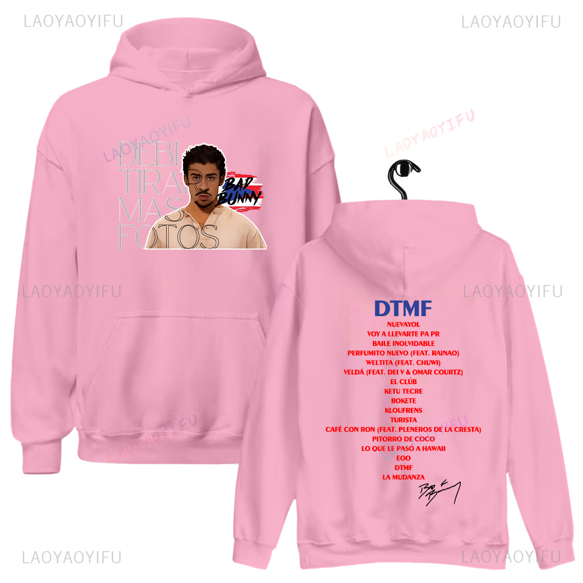Bad Bunny Album DTMF Print Pul - Men'S Fashion For 70 Year Old ulasan dan harga