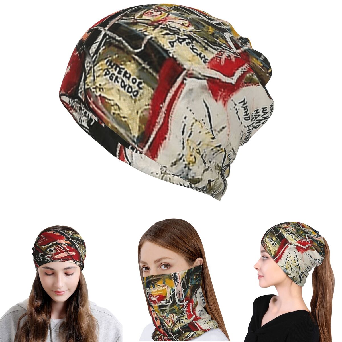 Bandana Wajah Serbaguna, Penut - Beanie Winter Hat ulasan dan harga