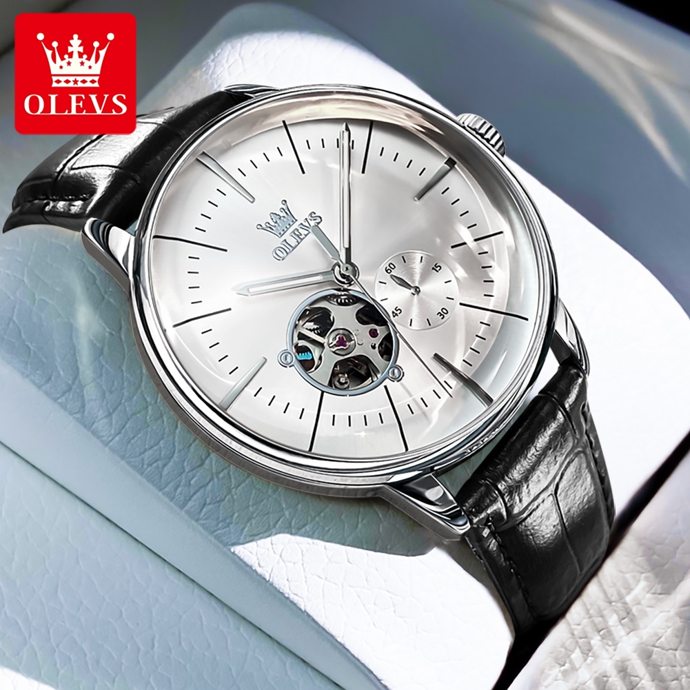OLEVS 6708 Jam Tangan Pria Fas - Mens Fashion Watch ulasan dan harga