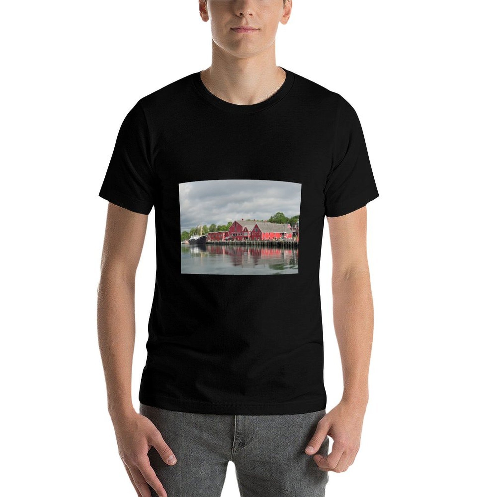 Kaos Oblong Kasual Fashion Len - Men'S Fashion Nova Shirts ulasan dan harga