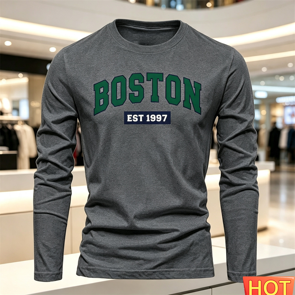 Kaos Lengan Panjang Pria Musim - Men'S Fashion Trends 2025 ulasan dan harga