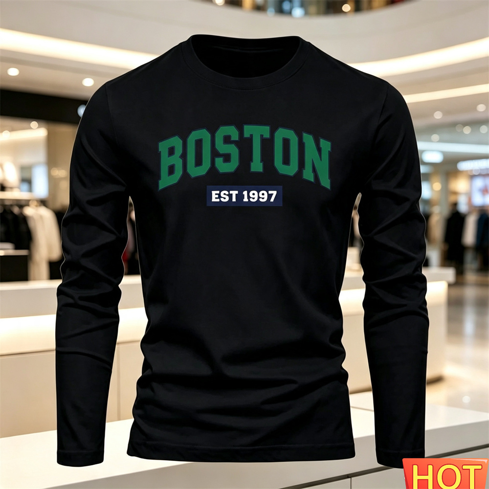 Kaos Lengan Panjang Pria Musim - Men'S Fashion Trends 2025 ulasan dan harga