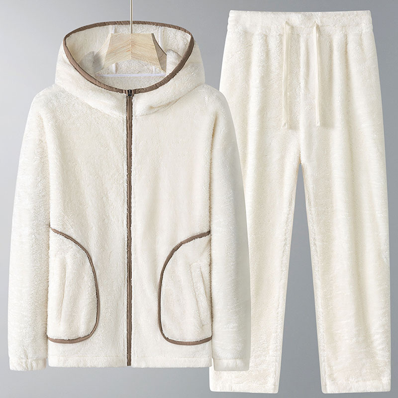 Set Hoodie Pria Musim Dingin 2 - Mens Fashion Zip Up ulasan dan harga