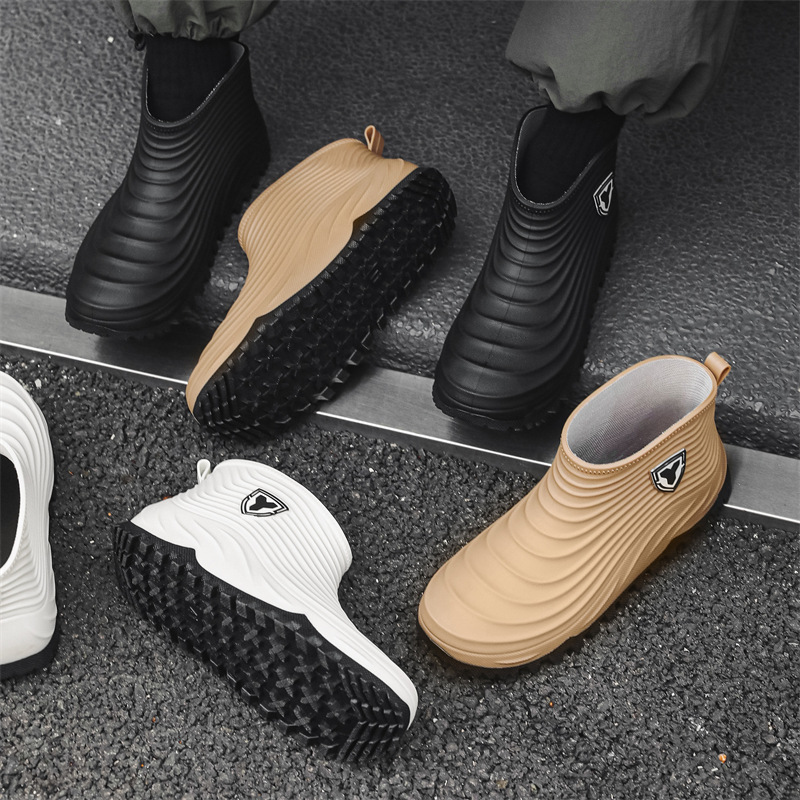Sepatu Hujan Pria Fashion Taha - Mens Fashion Zapatos ulasan dan harga