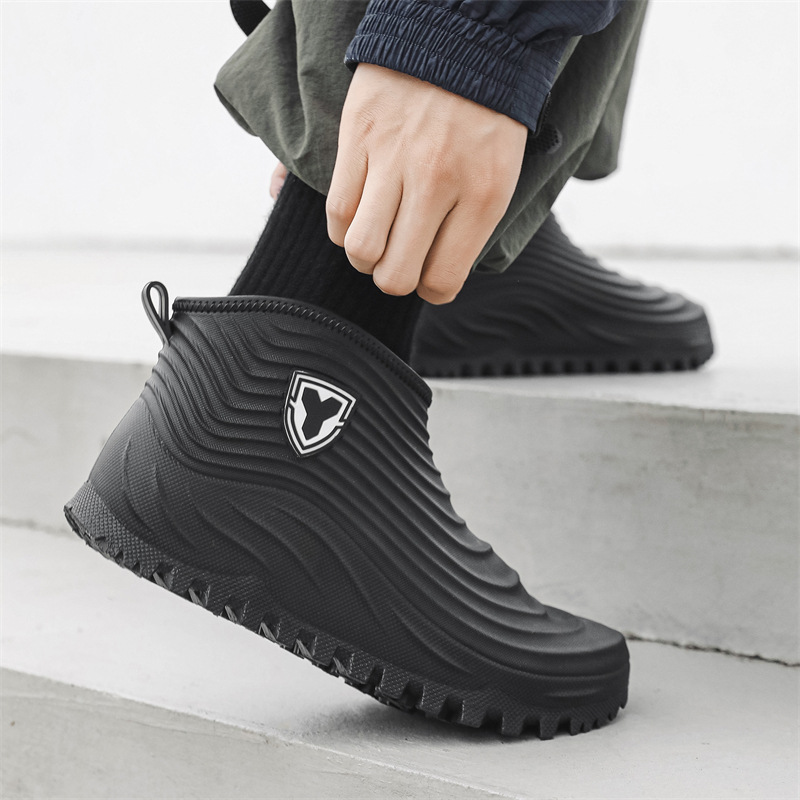Sepatu Hujan Pria Fashion Taha - Mens Fashion Zapatos ulasan dan harga