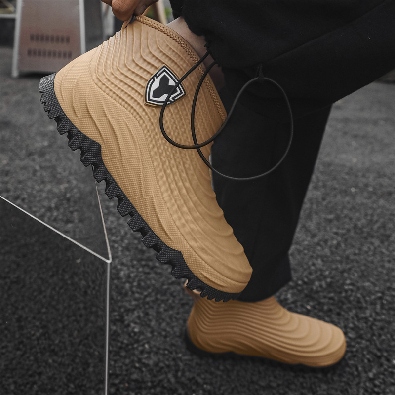 Sepatu Hujan Pria Fashion Taha - Mens Fashion Zapatos ulasan dan harga
