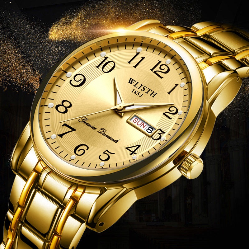 Jam Tangan Pria Mewah Quartz D - Mens Fashion Blog ulasan dan harga