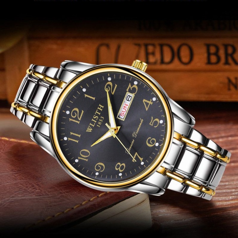 Jam Tangan Pria Mewah Quartz D - Mens Fashion Blog ulasan dan harga