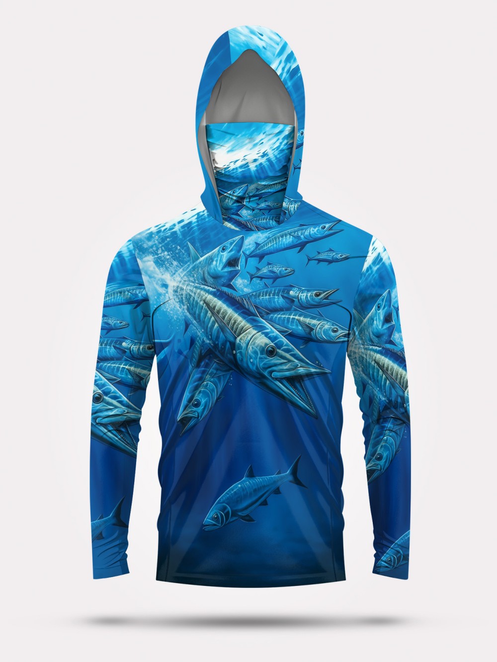 Baju Pancing Pria Motif Ikan u - Mens Fashion Top ulasan dan harga