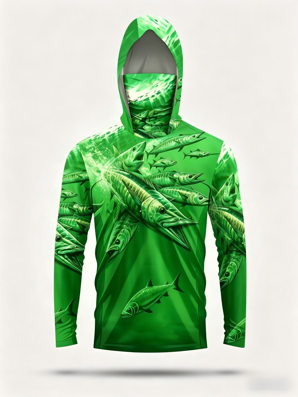 Baju Pancing Pria Motif Ikan u - Mens Fashion Top ulasan dan harga