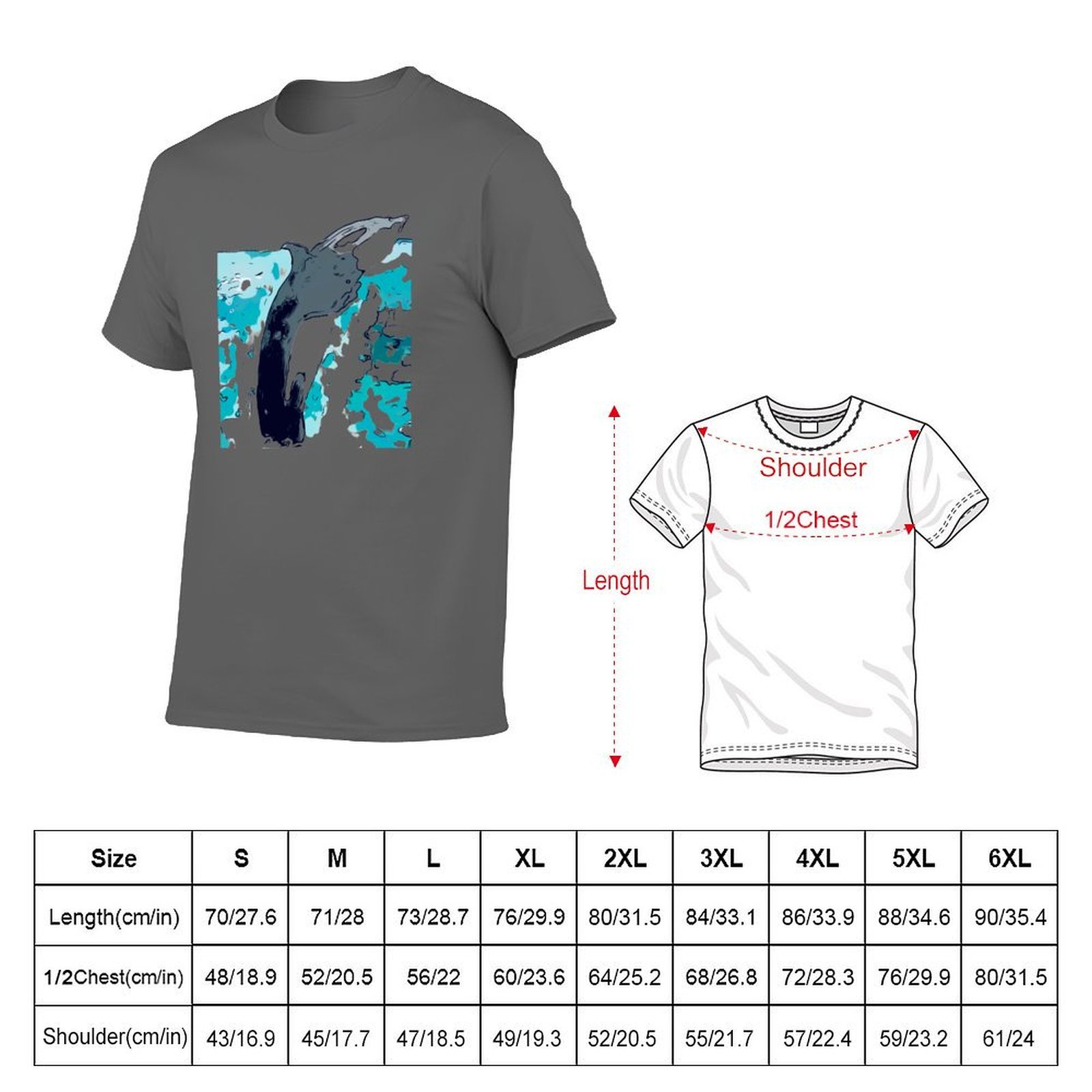 Nova Scotia Whale 2 T-Shirt Ka - Men'S Fashion Nova Shirts ulasan dan harga