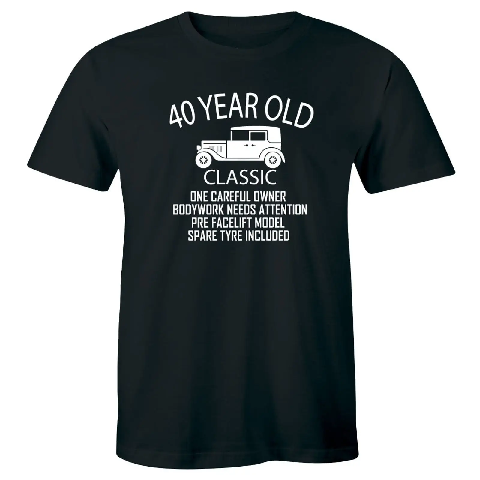 Kaos Retro Klasik Ulang Tahun  - Mens Fashion In 40S ulasan dan harga